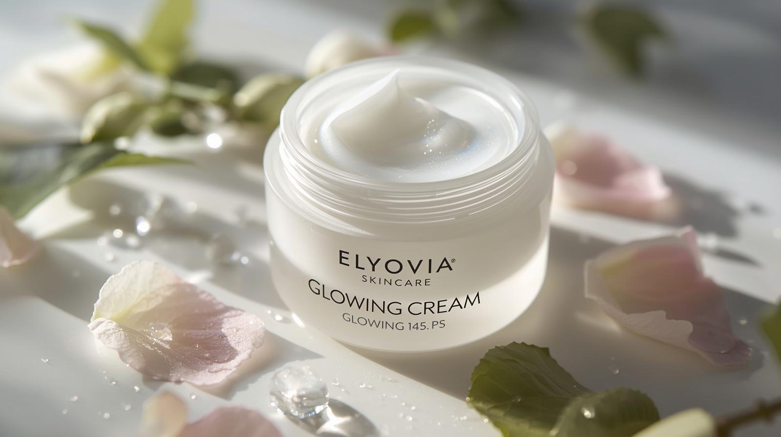give me image for elyovia skincare glowing cream