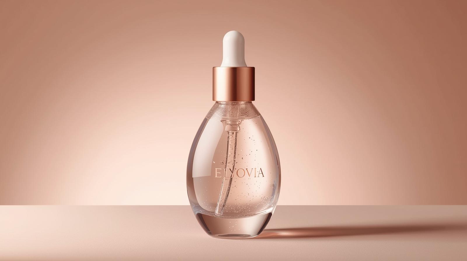 give me image for elyovia skincare serum bottle